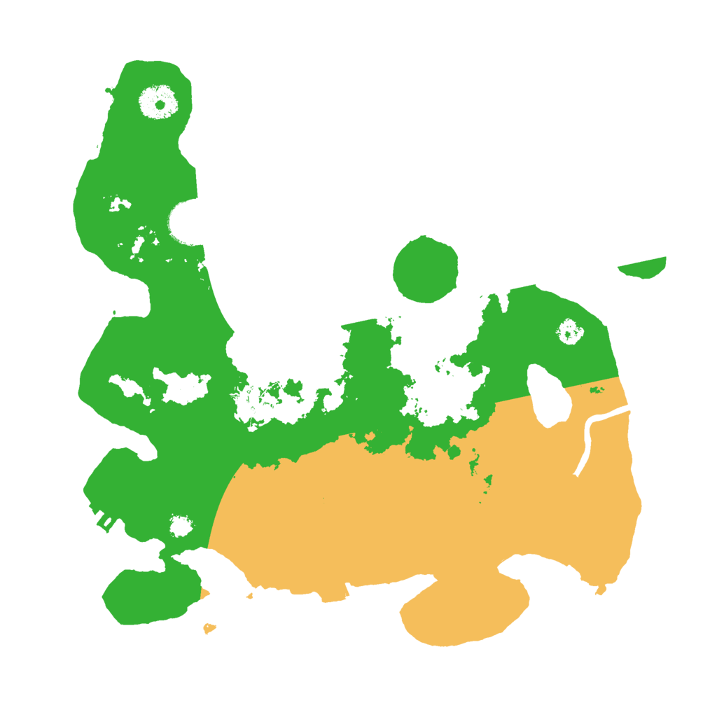 Biome Rust Map: Procedural Map, Size: 3000, Seed: 1490585199