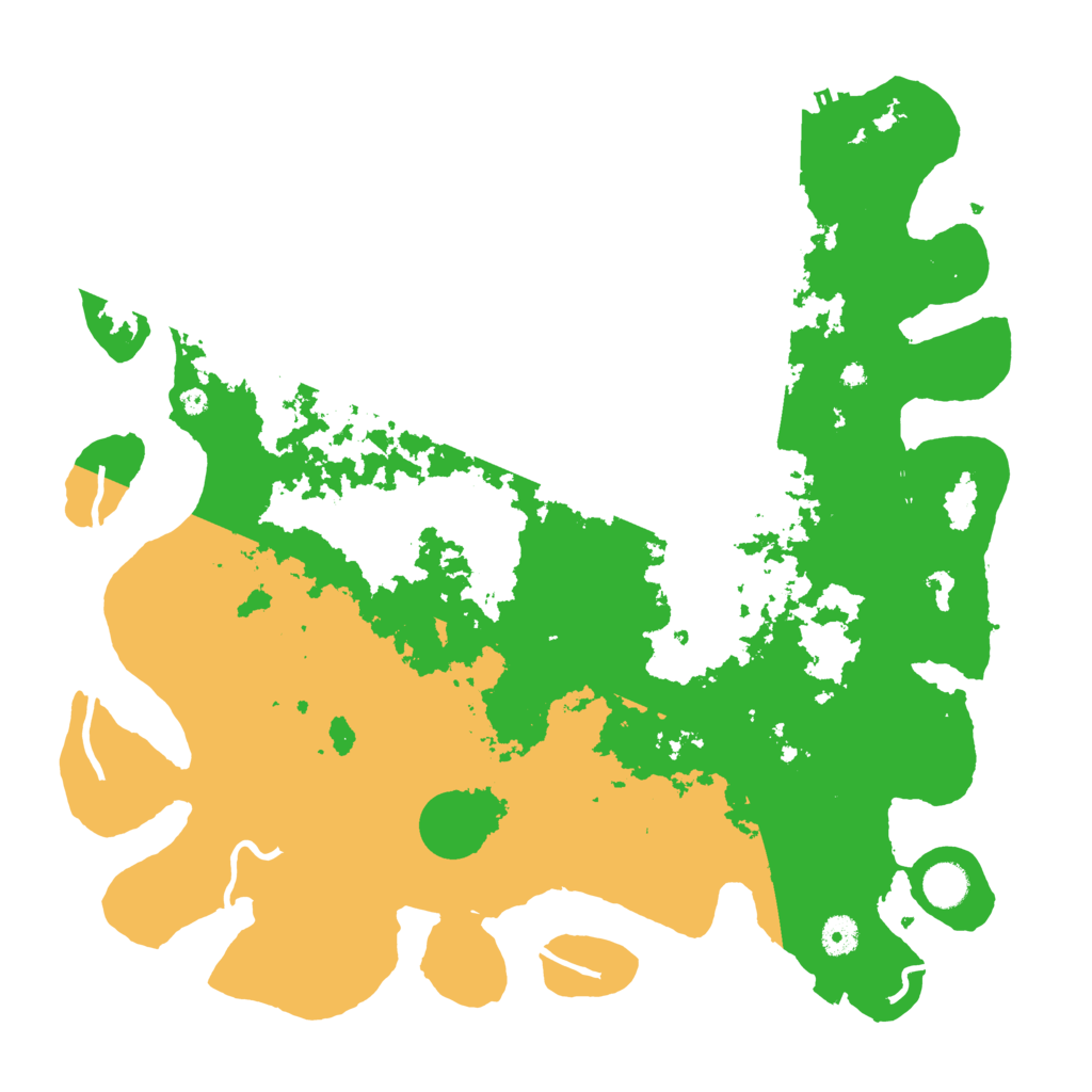 Biome Rust Map: Procedural Map, Size: 4250, Seed: 752398415