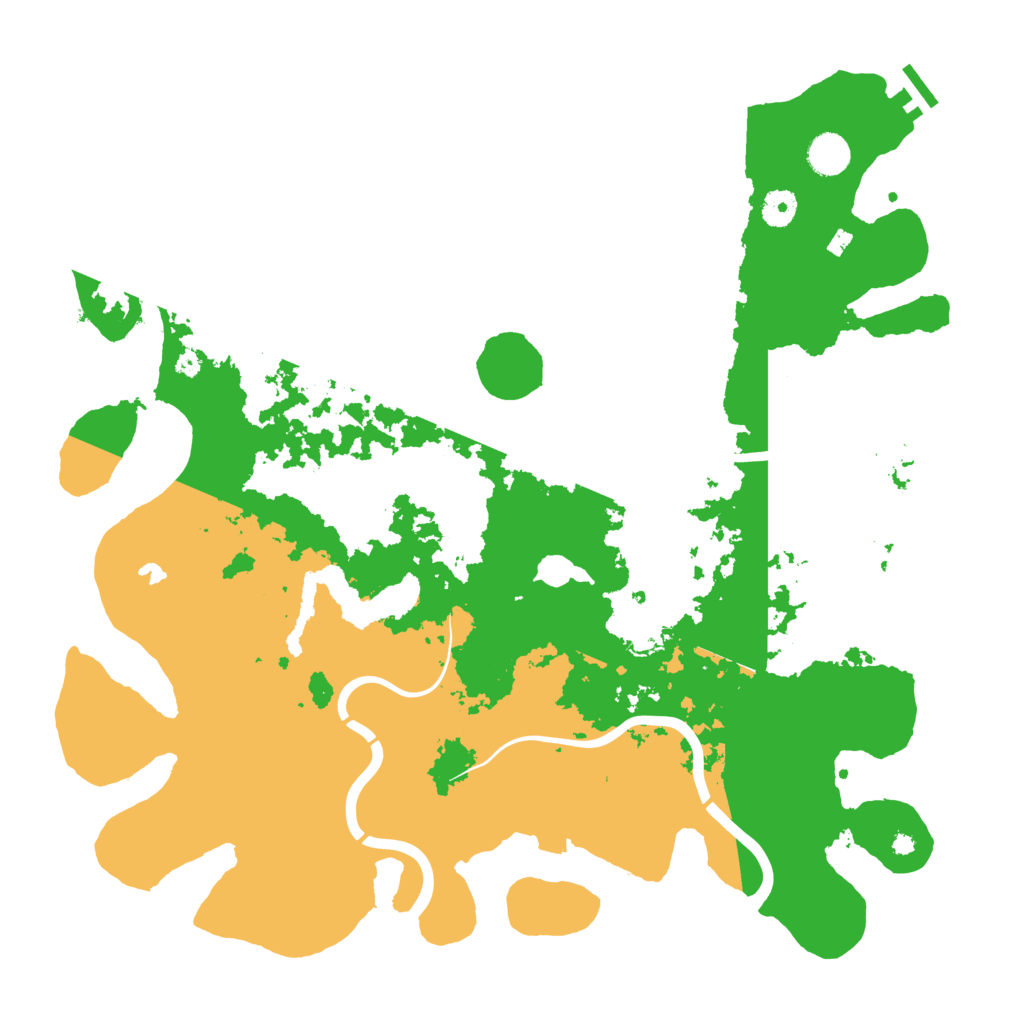 Biome Rust Map: Procedural Map, Size: 4250, Seed: 752398415