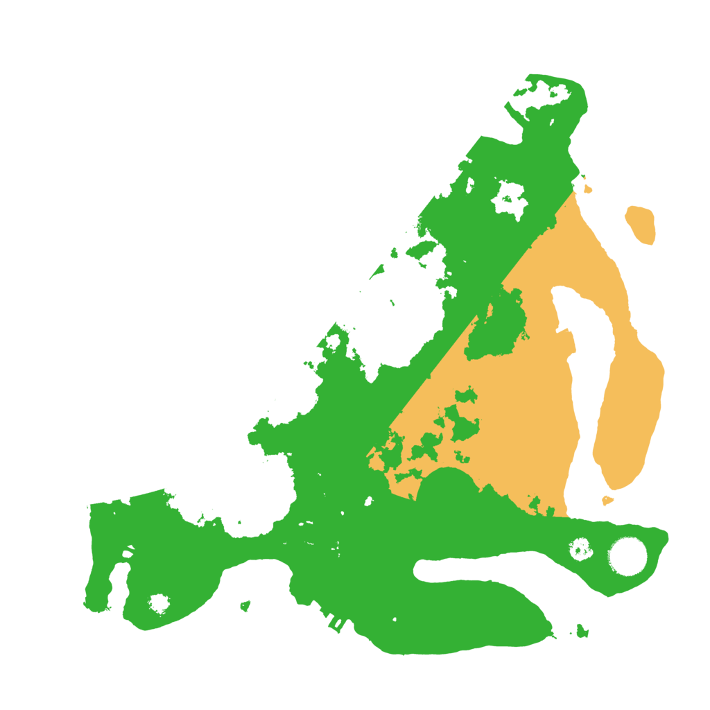 Biome Rust Map: Procedural Map, Size: 3250, Seed: 715971321