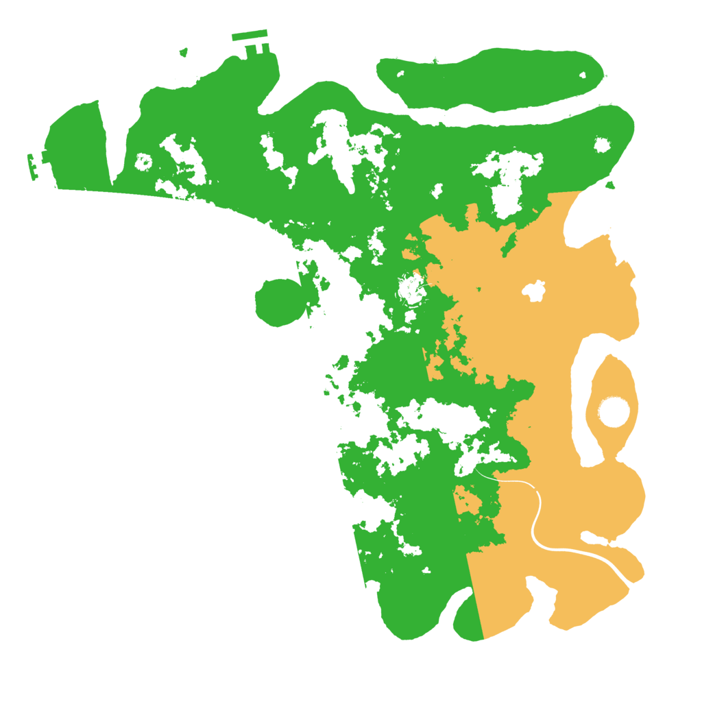Biome Rust Map: Procedural Map, Size: 4000, Seed: 1978709032
