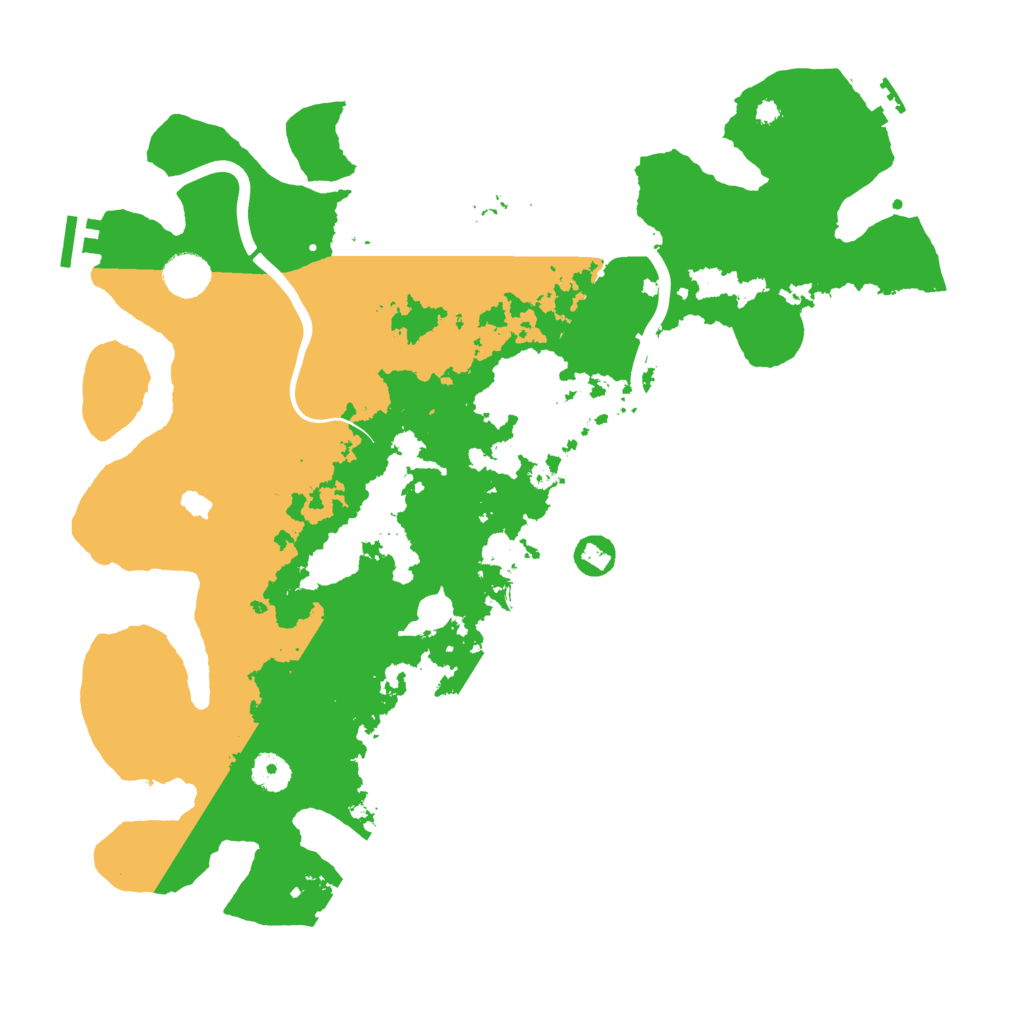 Biome Rust Map: Procedural Map, Size: 4000, Seed: 2999897