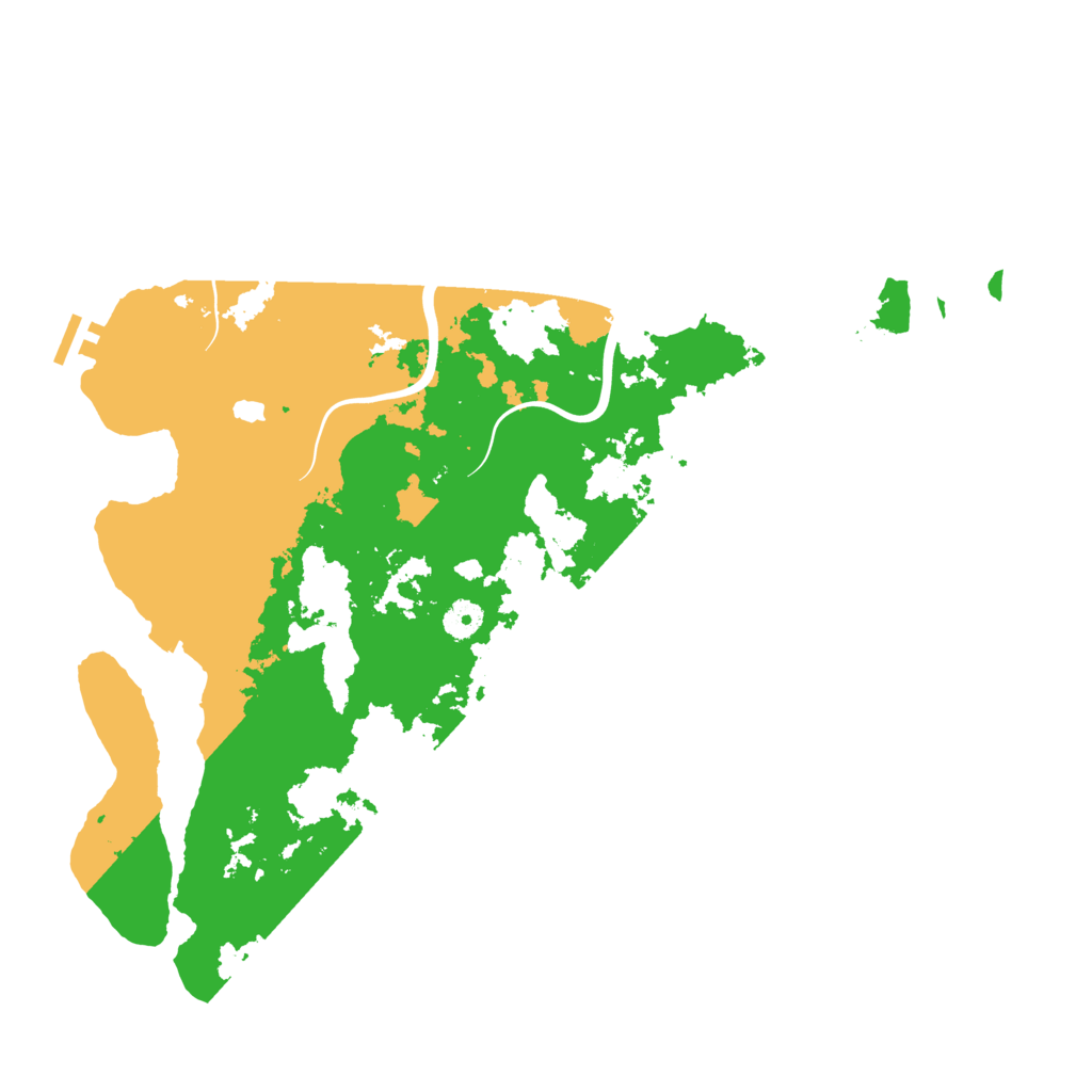 Biome Rust Map: Procedural Map, Size: 4250, Seed: 1458008999