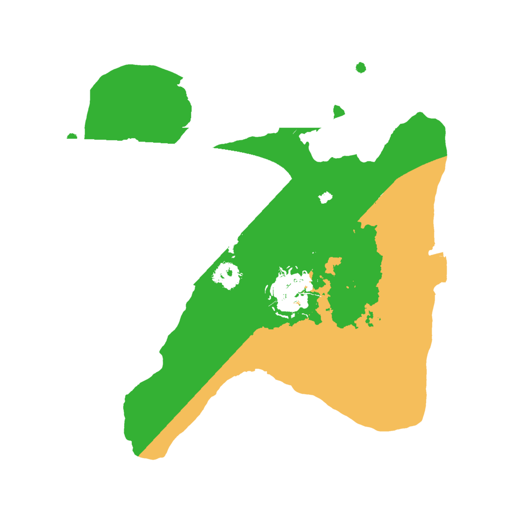 Biome Rust Map: Procedural Map, Size: 2000, Seed: 1183502802