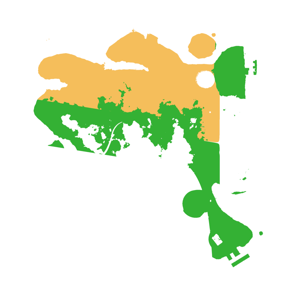 Biome Rust Map: Procedural Map, Size: 3000, Seed: 1146338540