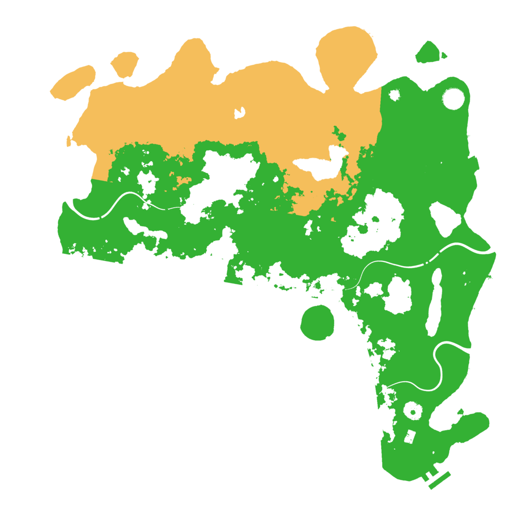 Biome Rust Map: Procedural Map, Size: 4250, Seed: 941