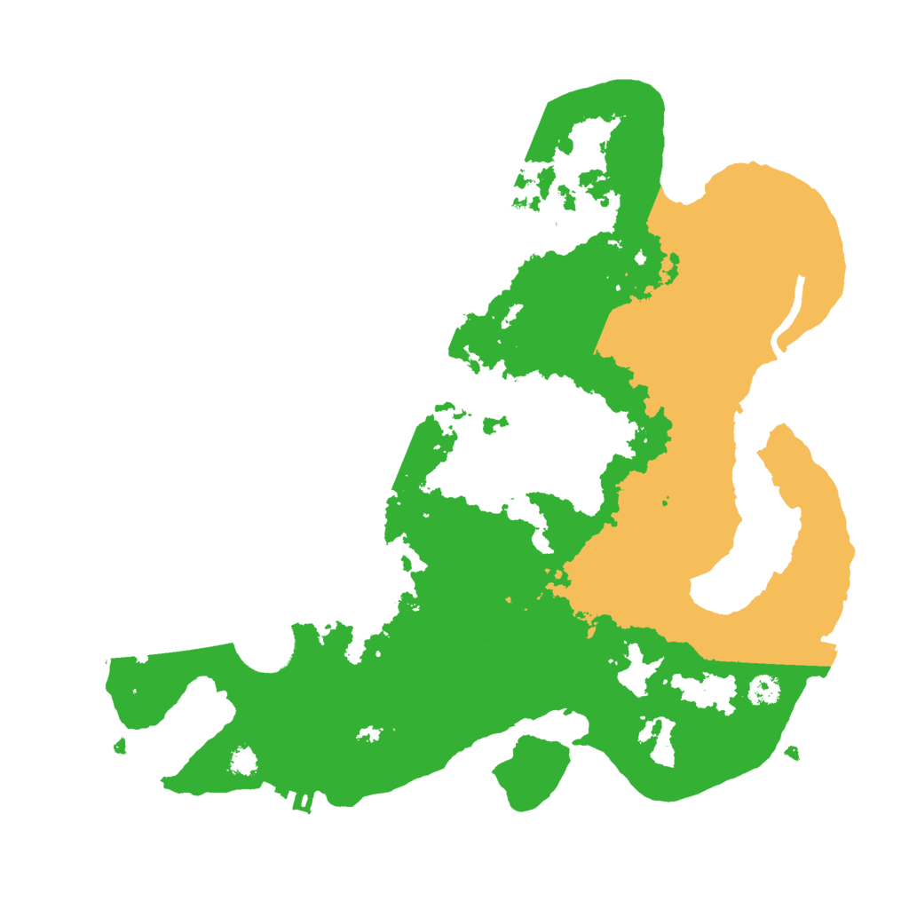 Biome Rust Map: Procedural Map, Size: 3000, Seed: 540131584