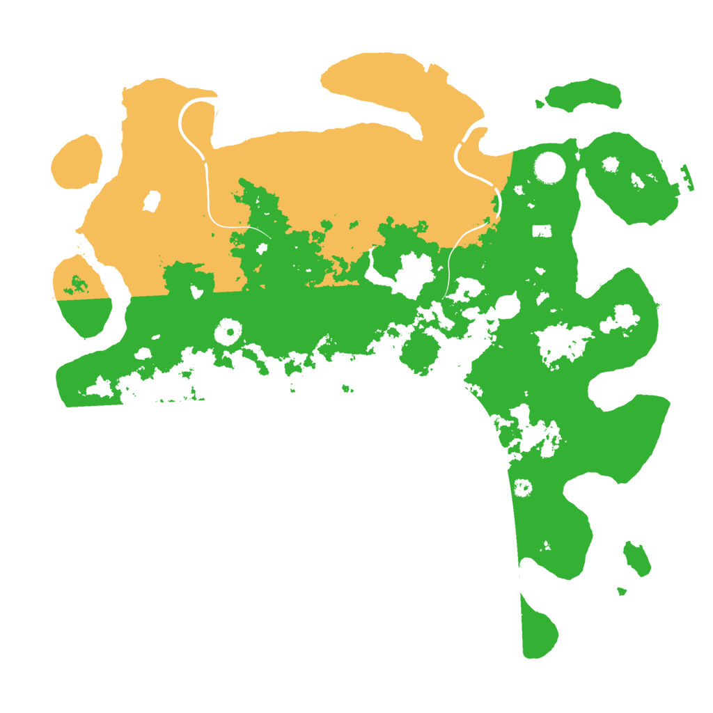 Biome Rust Map: Procedural Map, Size: 4000, Seed: 543883214