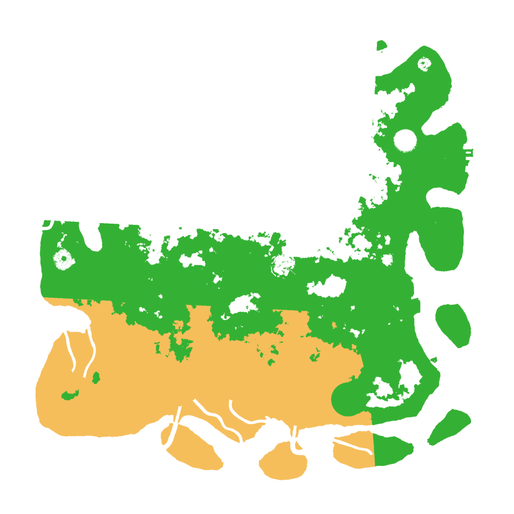 Biome Rust Map: Procedural Map, Size: 4000, Seed: 1065568991