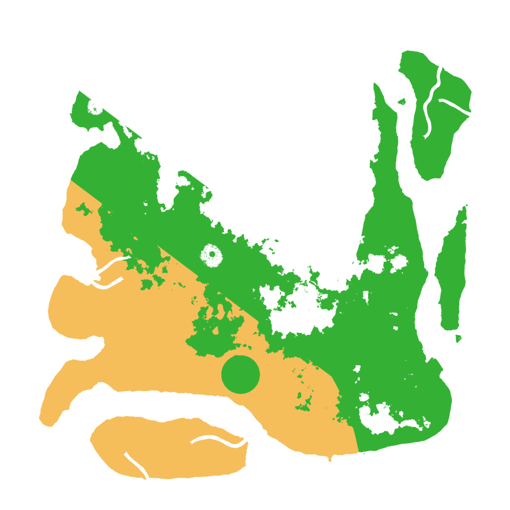Biome Rust Map: Procedural Map, Size: 3500, Seed: 986946715