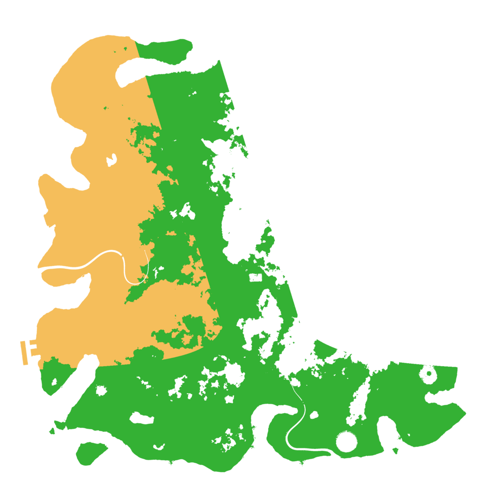 Biome Rust Map: Procedural Map, Size: 4250, Seed: 796047399