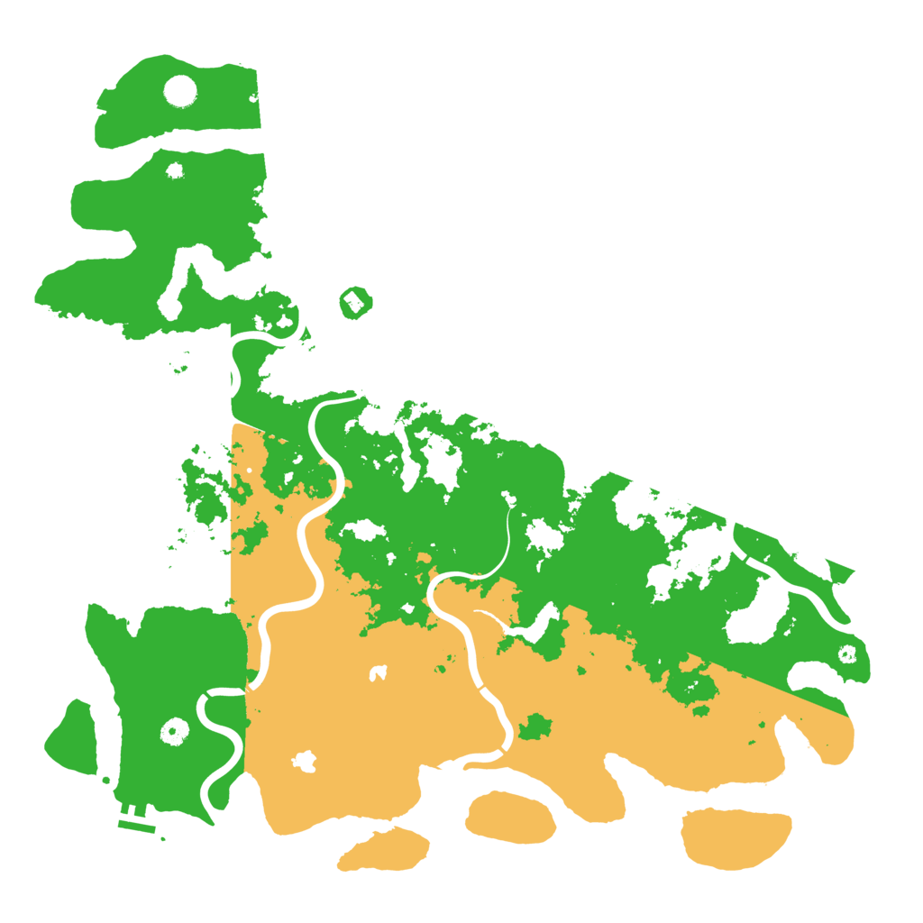 Biome Rust Map: Procedural Map, Size: 5000, Seed: 334116479