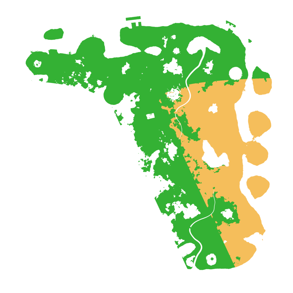 Biome Rust Map: Procedural Map, Size: 4000, Seed: 202312005