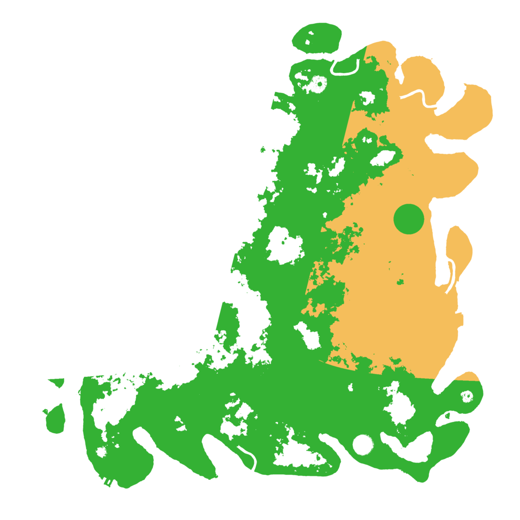 Biome Rust Map: Procedural Map, Size: 4500, Seed: 1852801618