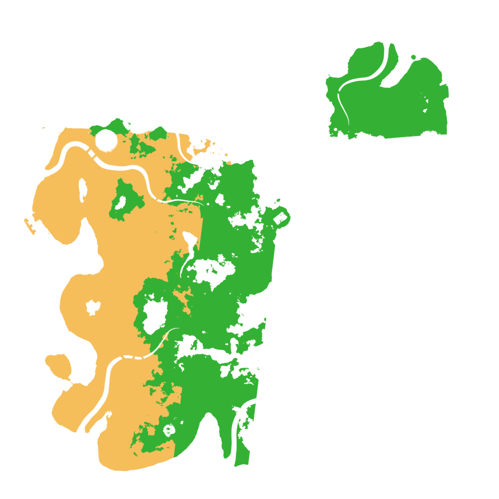 Biome Rust Map: Procedural Map, Size: 4250, Seed: 160870138