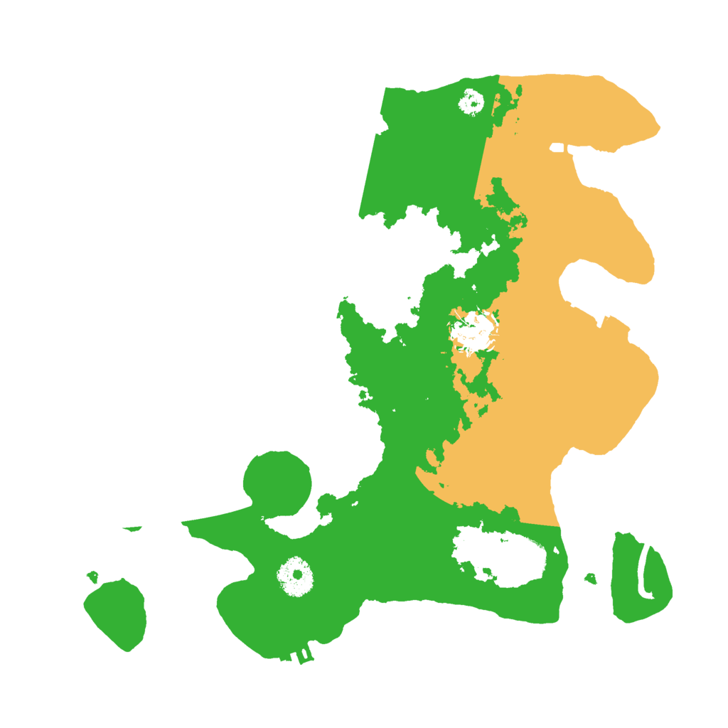 Biome Rust Map: Procedural Map, Size: 3000, Seed: 260722