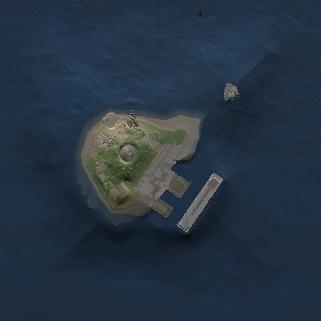 Rust Map: Procedural Map, Size: 1000, Seed: 923256708, 2 Monuments