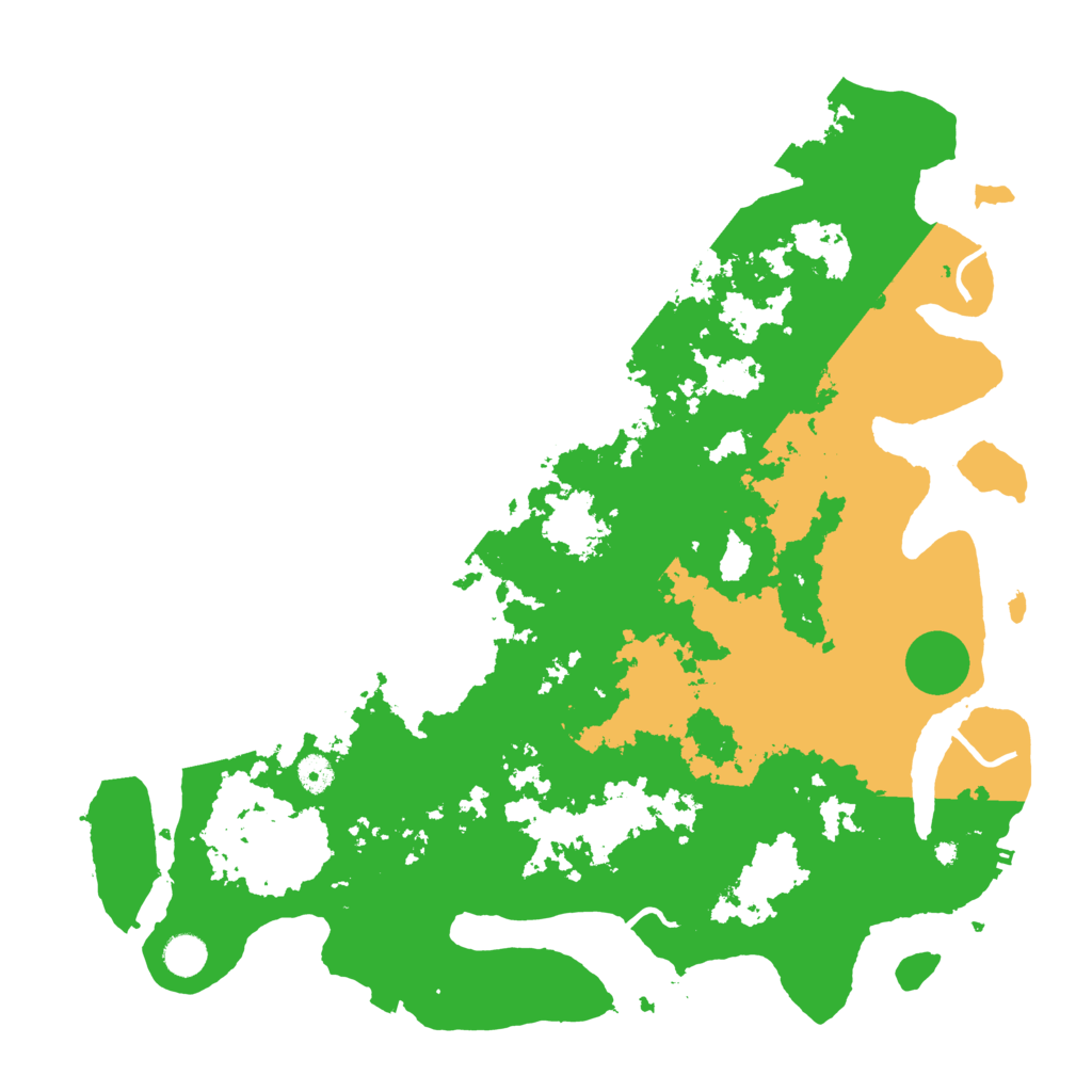 Biome Rust Map: Procedural Map, Size: 4500, Seed: 715971321