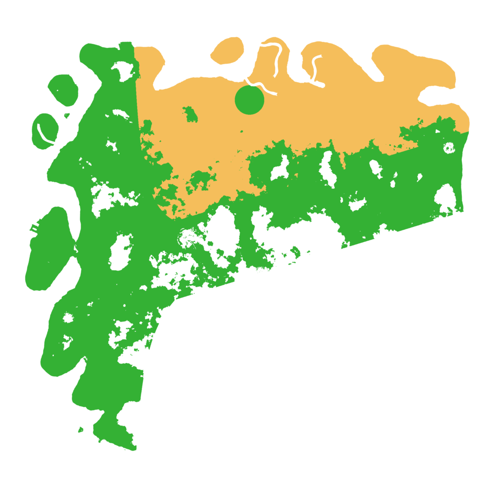 Biome Rust Map: Procedural Map, Size: 4500, Seed: 457627799