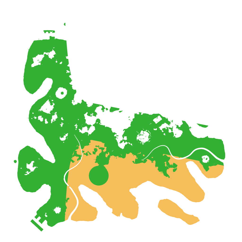 Biome Rust Map: Procedural Map, Size: 3250, Seed: 712346364