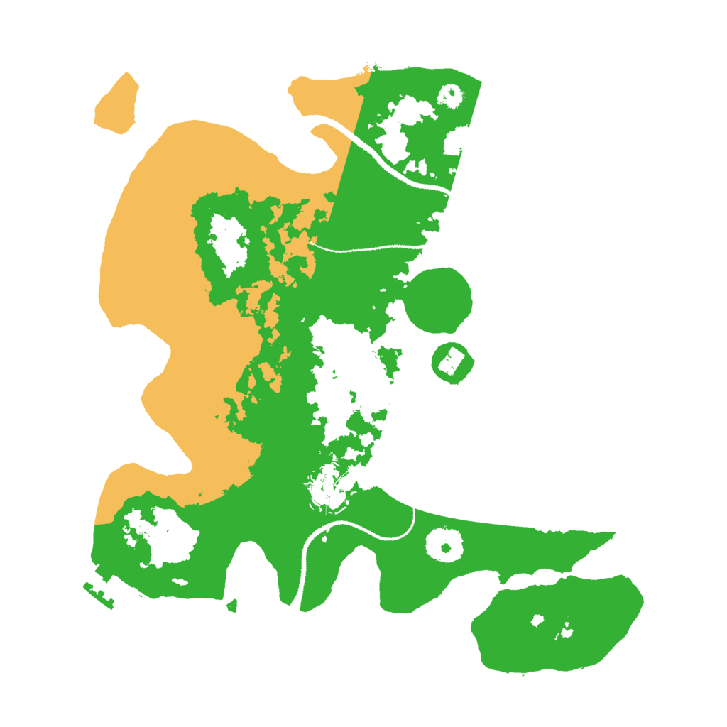 Biome Rust Map: Procedural Map, Size: 3000, Seed: 855584259