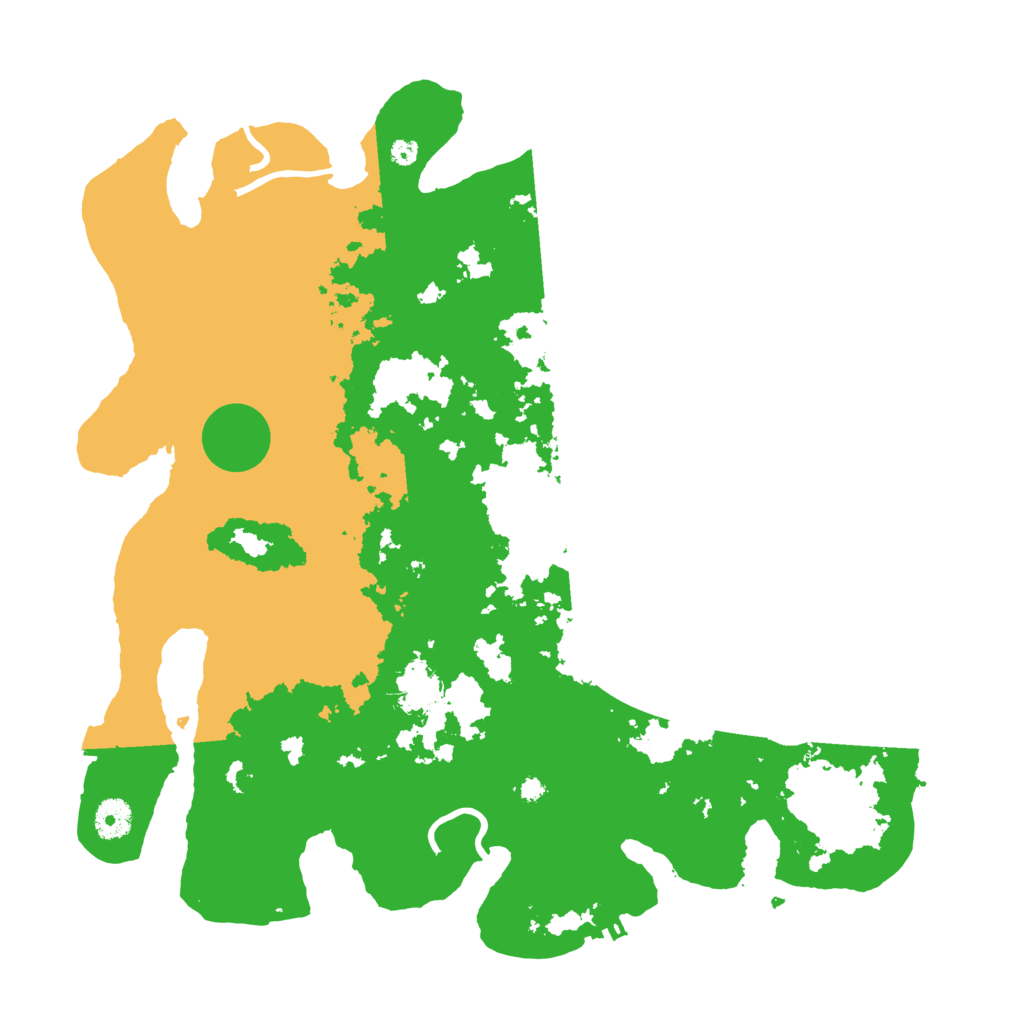 Biome Rust Map: Procedural Map, Size: 3950, Seed: 4375090