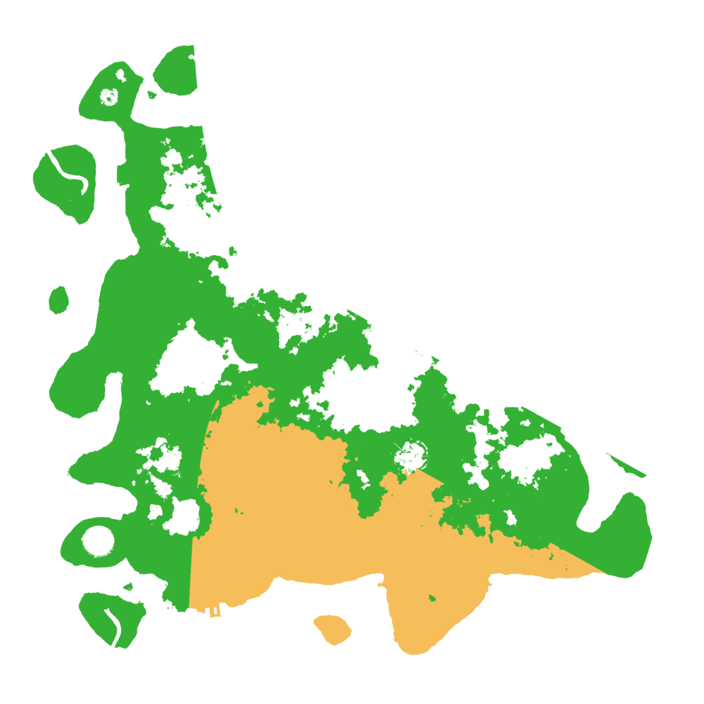 Biome Rust Map: Procedural Map, Size: 4000, Seed: 235214983