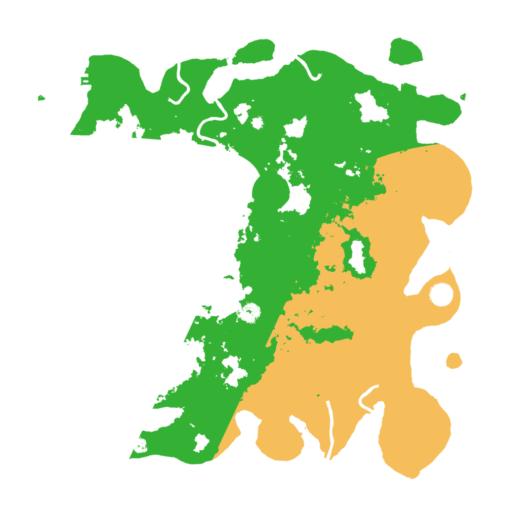 Biome Rust Map: Procedural Map, Size: 3791, Seed: 2037