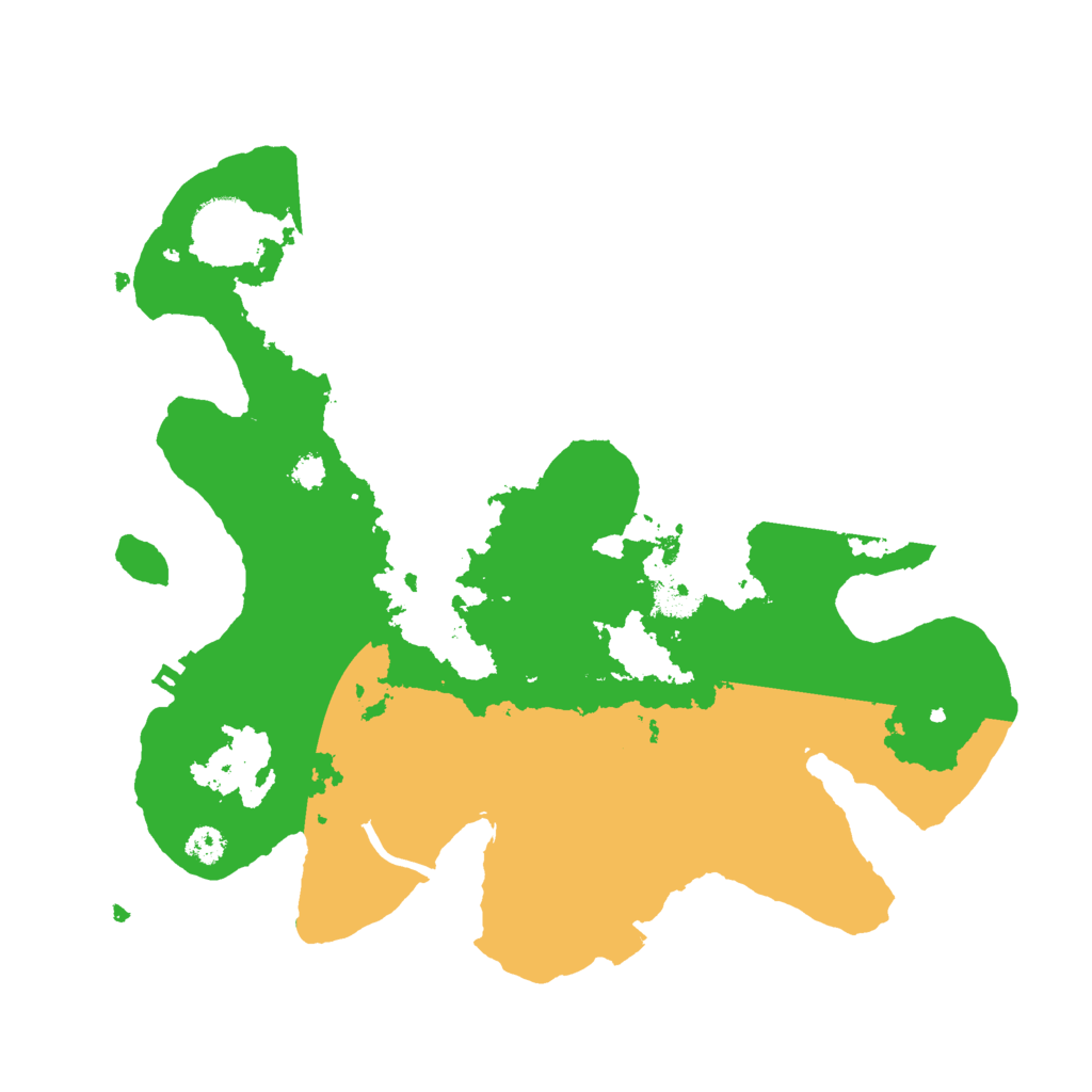 Biome Rust Map: Procedural Map, Size: 3000, Seed: 4123214