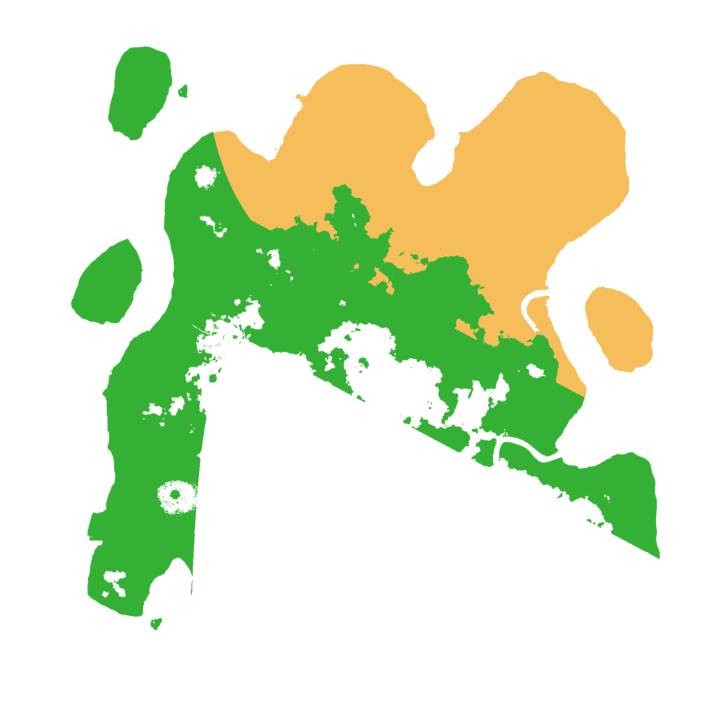 Biome Rust Map: Procedural Map, Size: 3000, Seed: 180052416