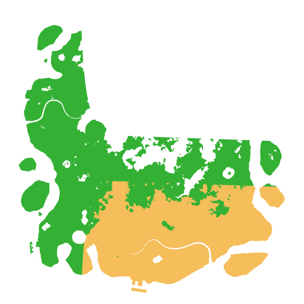 Biome Rust Map: Procedural Map, Size: 4000, Seed: 778658110
