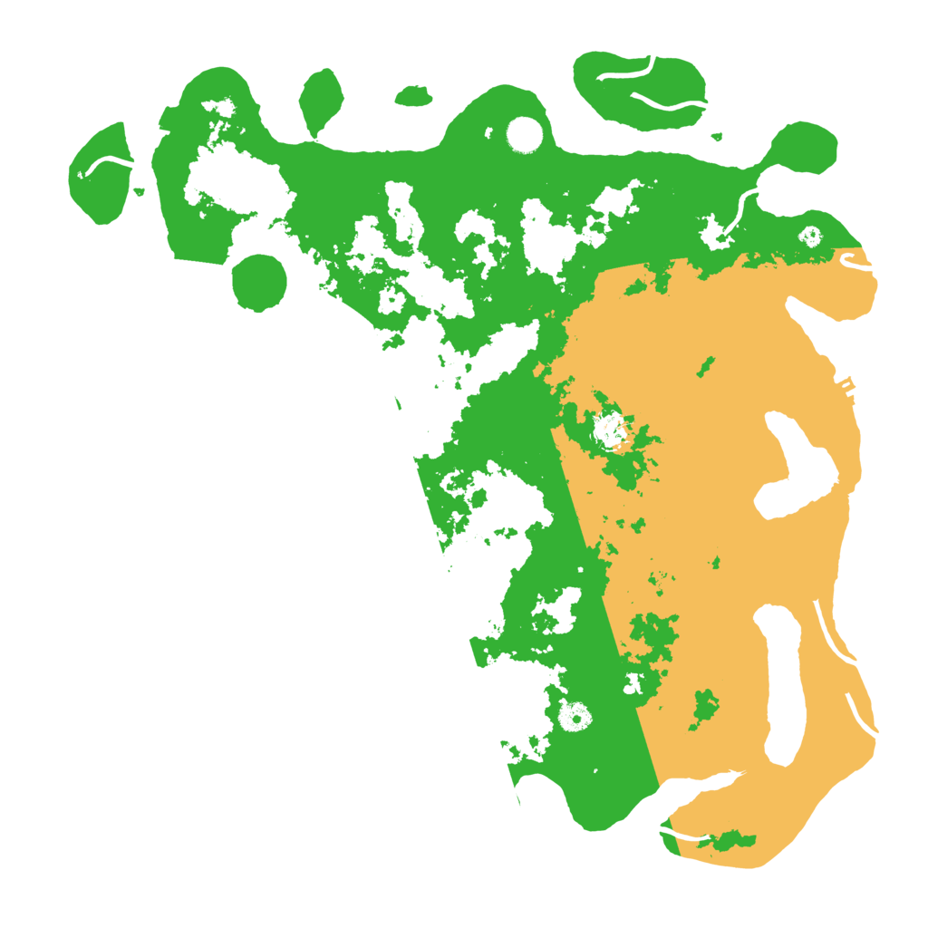 Biome Rust Map: Procedural Map, Size: 4500, Seed: 758700238