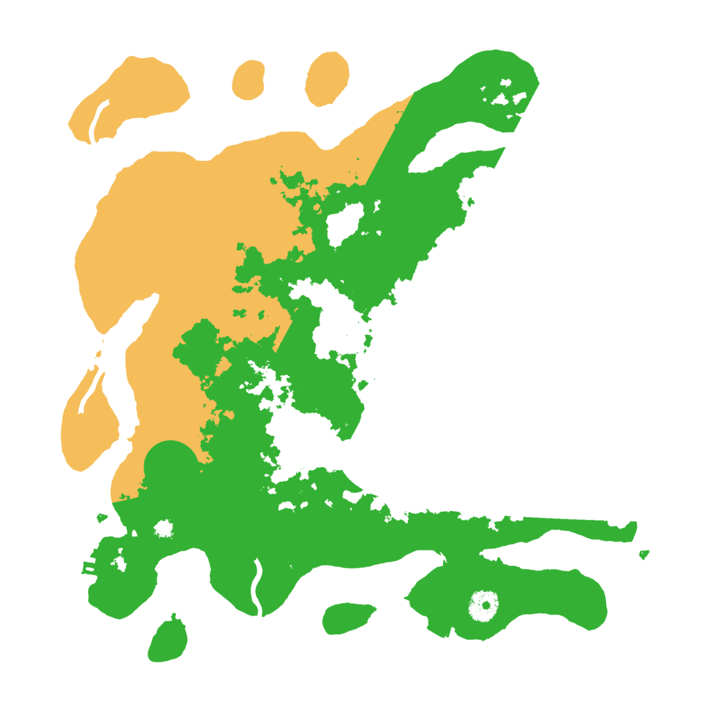 Biome Rust Map: Procedural Map, Size: 3500, Seed: 1038976607