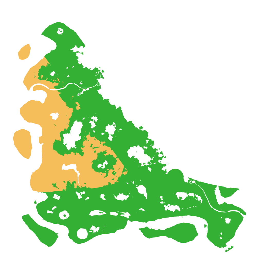 Biome Rust Map: Procedural Map, Size: 4250, Seed: 83557336