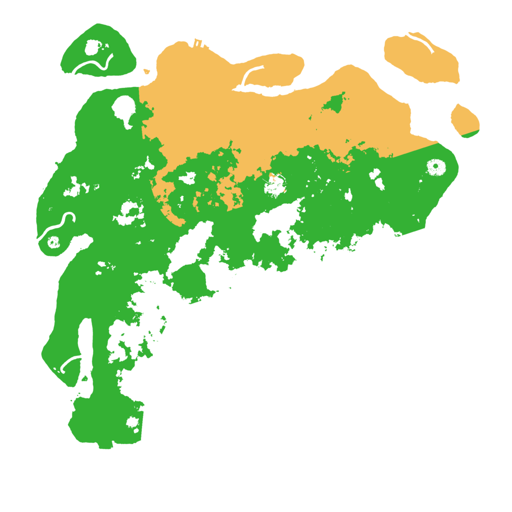 Biome Rust Map: Procedural Map, Size: 4250, Seed: 8144