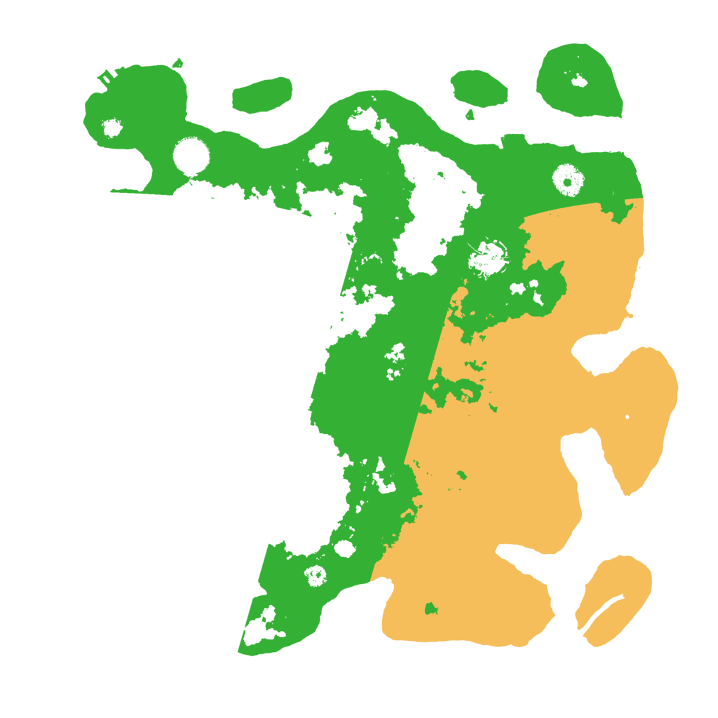 Biome Rust Map: Procedural Map, Size: 3500, Seed: 1642137777