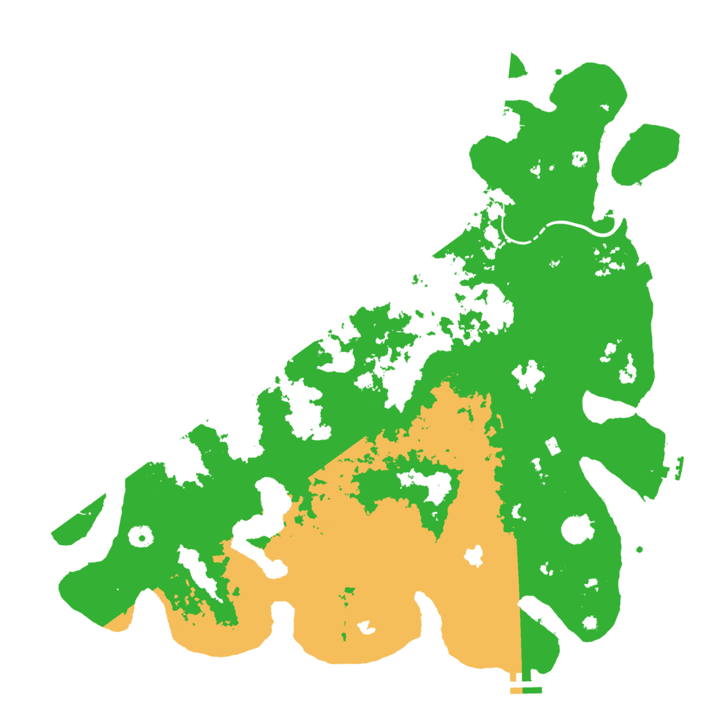 Biome Rust Map: Procedural Map, Size: 4500, Seed: 723197