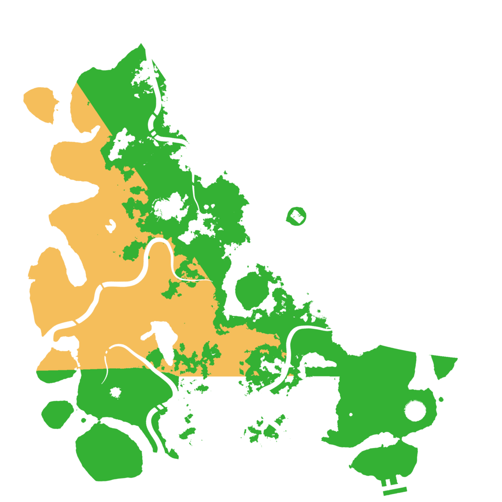 Biome Rust Map: Procedural Map, Size: 4250, Seed: 1074908032