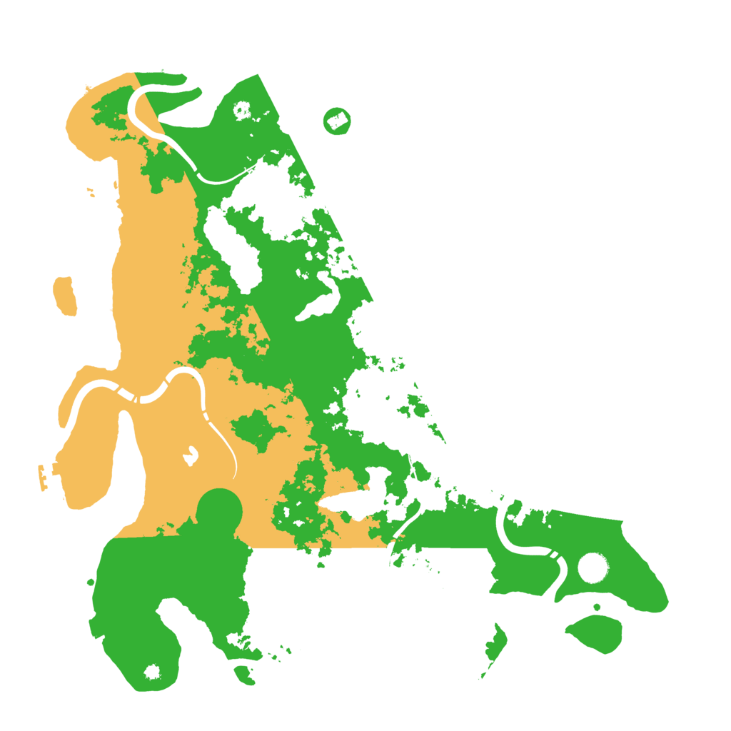 Biome Rust Map: Procedural Map, Size: 4250, Seed: 12505