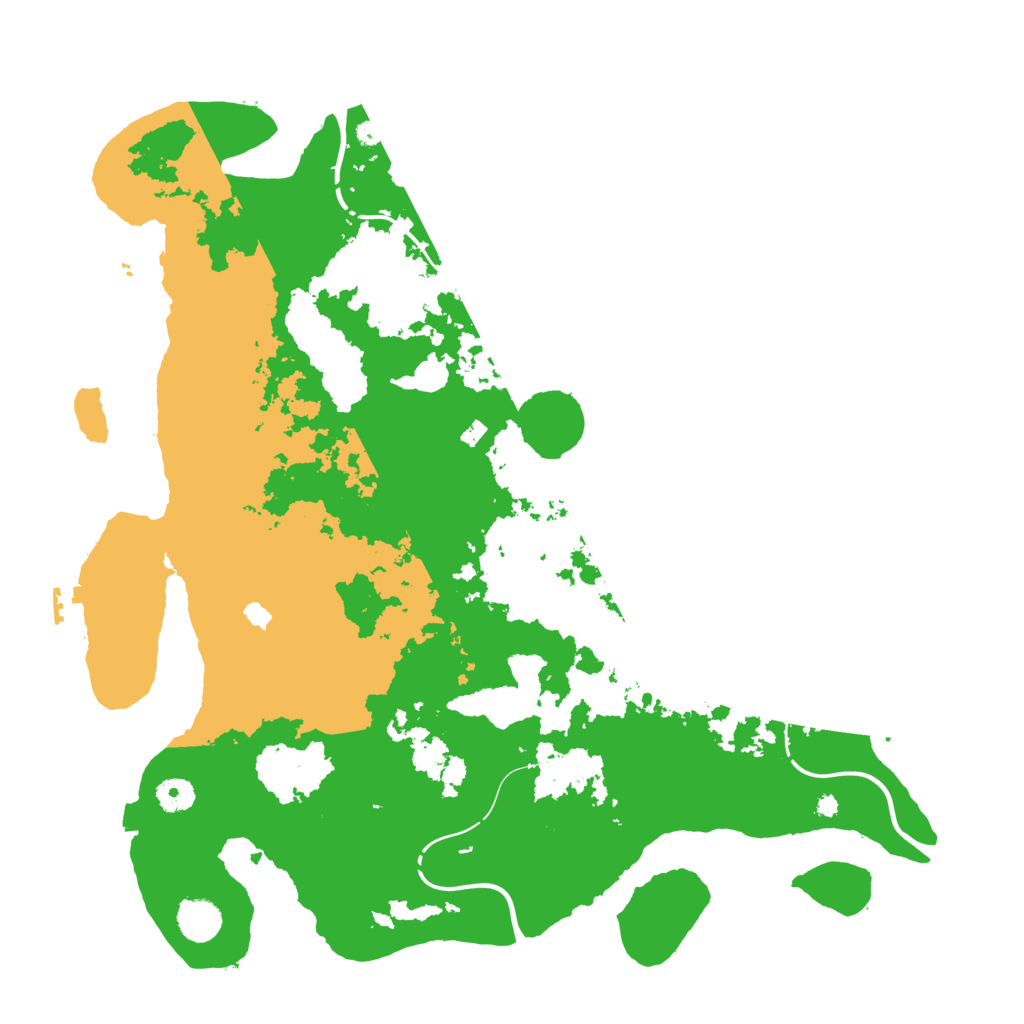 Biome Rust Map: Procedural Map, Size: 4250, Seed: 12505