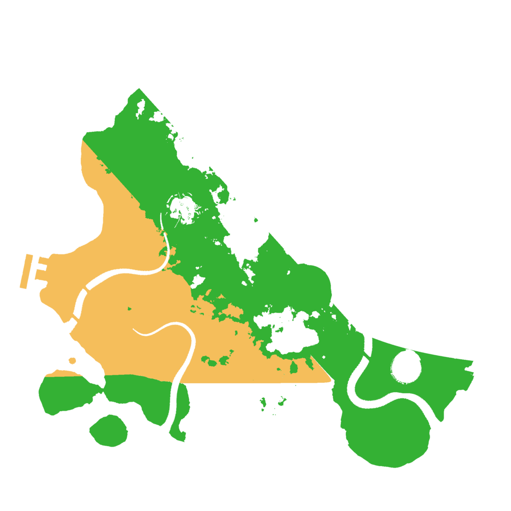 Biome Rust Map: Procedural Map, Size: 3000, Seed: 192713986