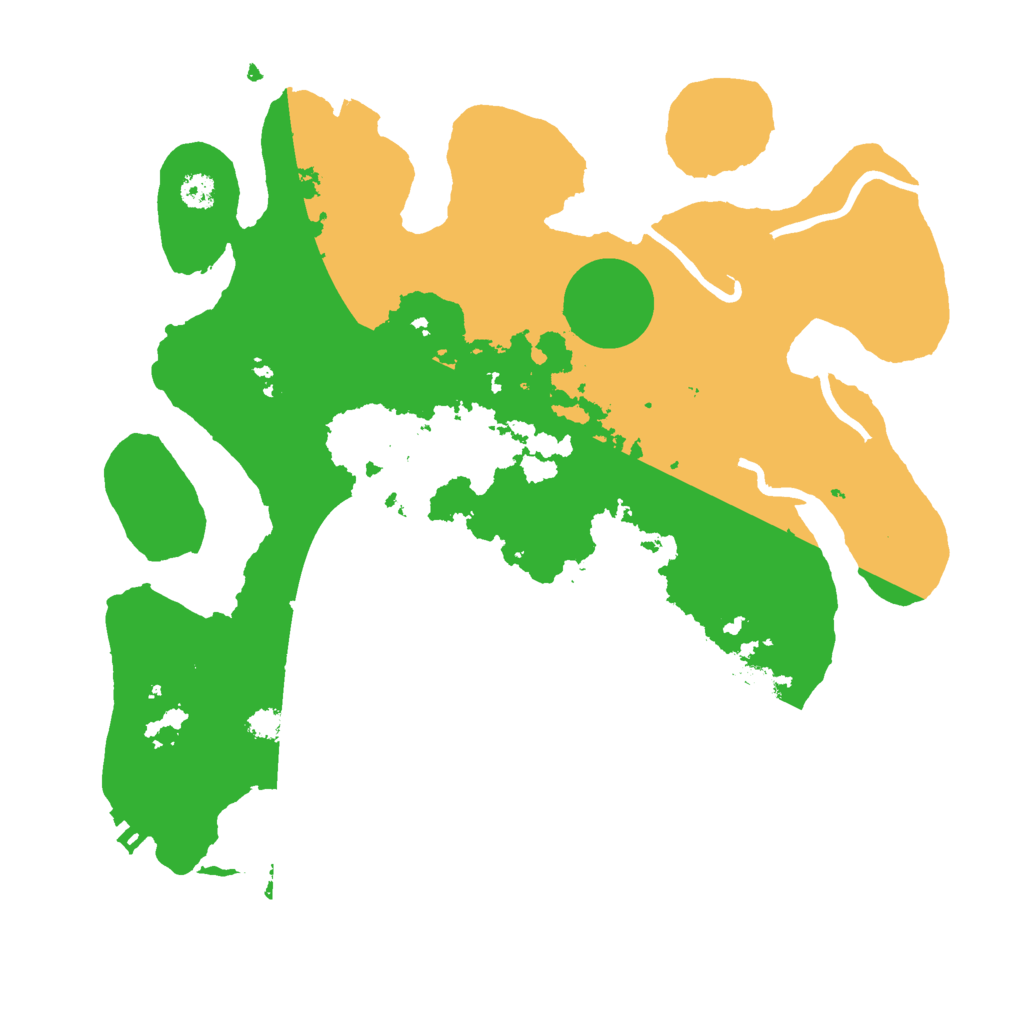 Biome Rust Map: Procedural Map, Size: 3000, Seed: 2126289114