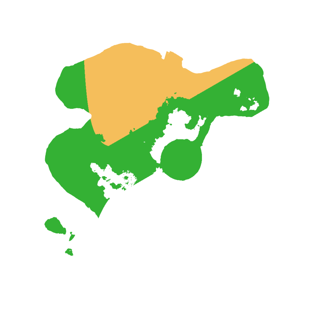 Biome Rust Map: Procedural Map, Size: 2000, Seed: 729675693