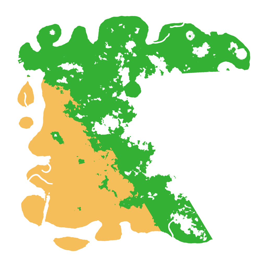 Biome Rust Map: Procedural Map, Size: 4500, Seed: 4681304