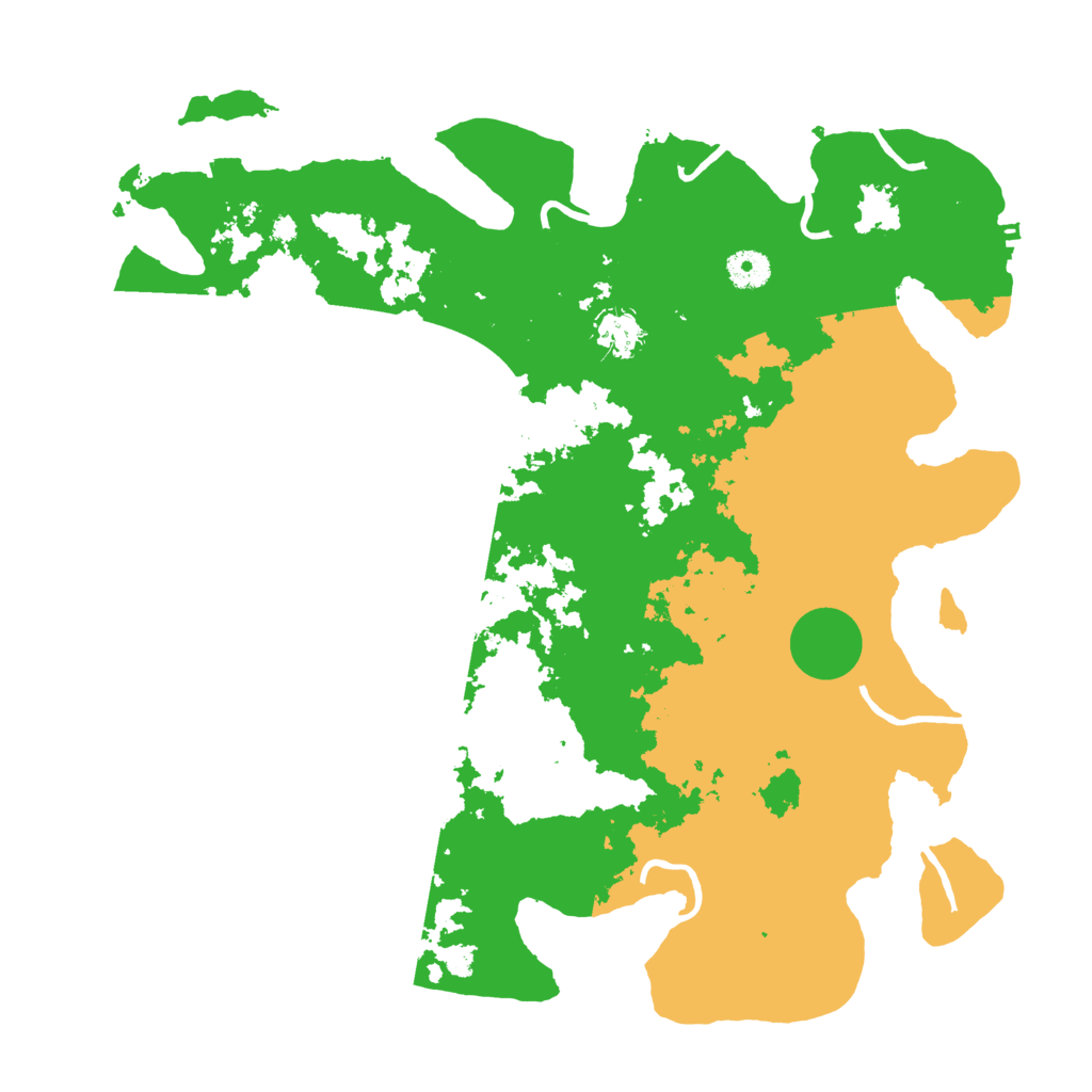 Biome Rust Map: Procedural Map, Size: 4000, Seed: 1744686809