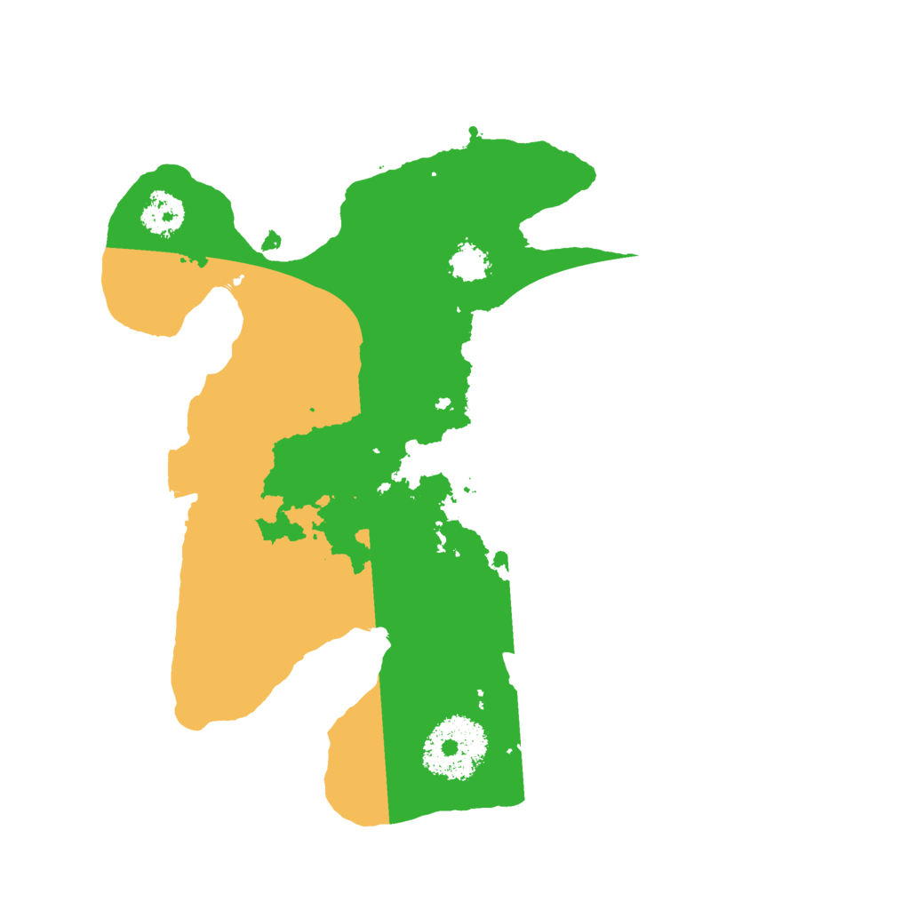 Biome Rust Map: Procedural Map, Size: 2200, Seed: 1694598393