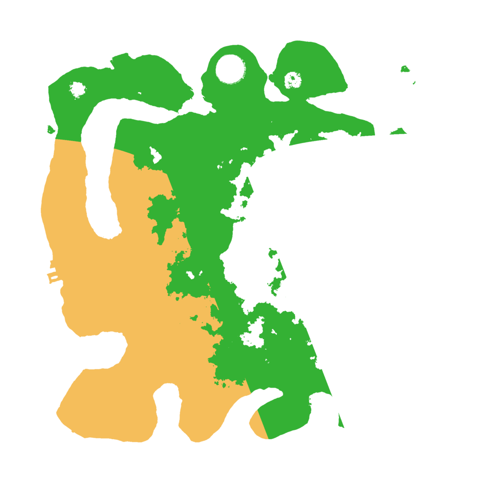 Biome Rust Map: Procedural Map, Size: 3000, Seed: 573945130
