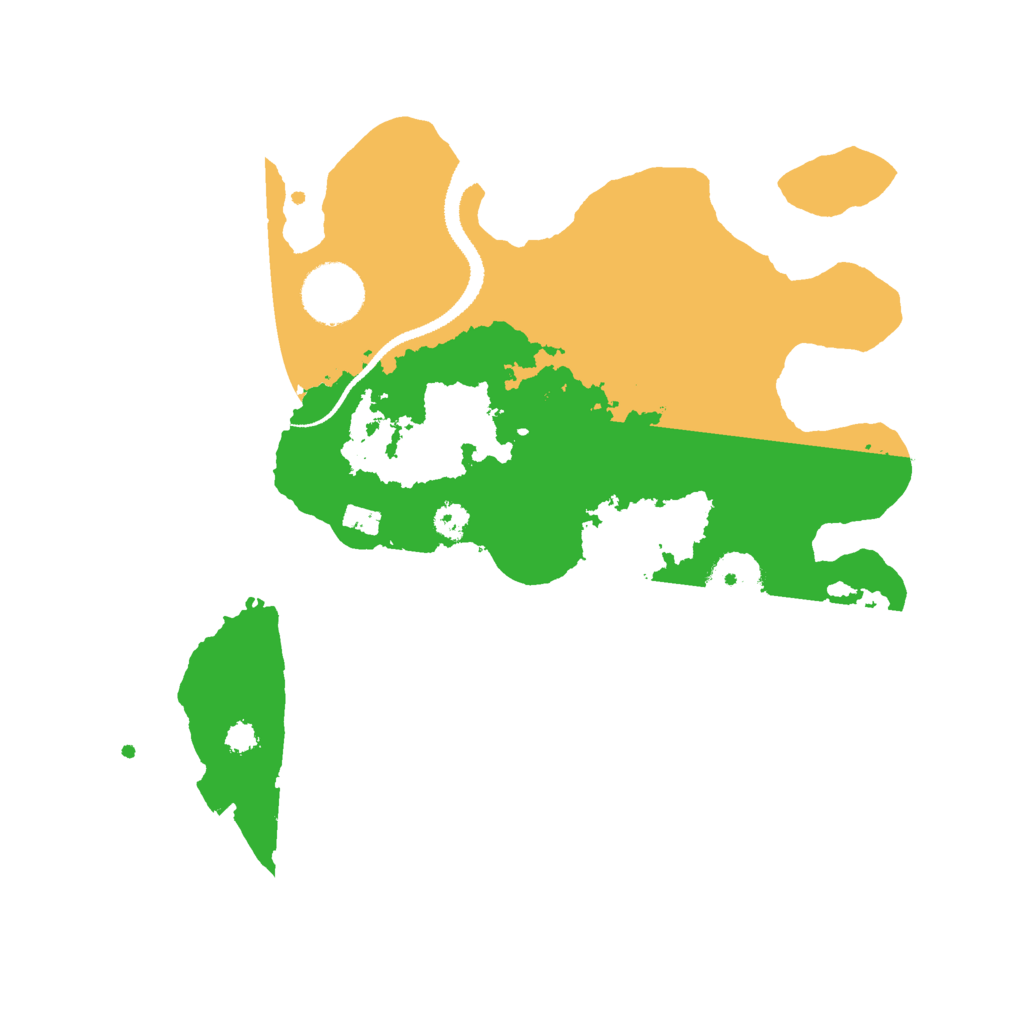 Biome Rust Map: Procedural Map, Size: 3000, Seed: 1648559603