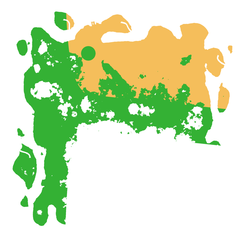 Biome Rust Map: Procedural Map, Size: 4500, Seed: 3786746