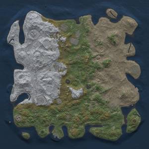 Thumbnail Rust Map: Procedural Map, Size: 4750, Seed: 578469103, 19 Monuments